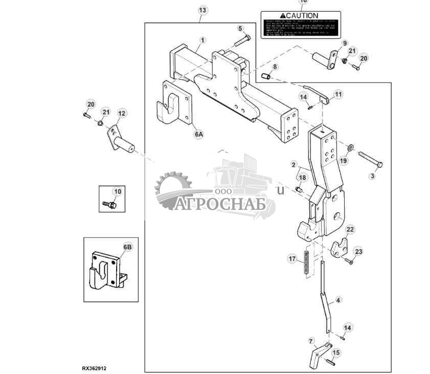 Быстроразъемная муфта рабочего оборудования 